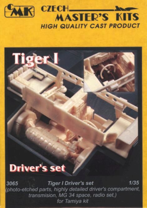 CMK 3065 Tiger I Fahrer-Set