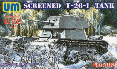 Unimodels UMT402 Screened T-26-1 tank