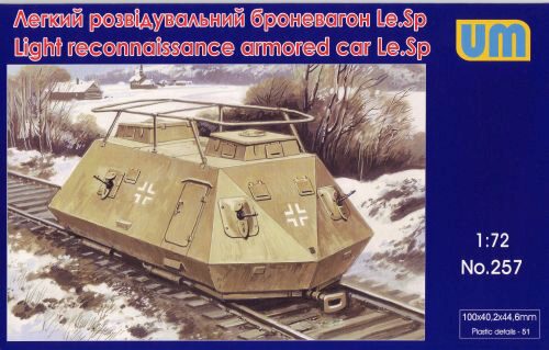 Unimodels UM257 Light reconnaissance armored car Le.Sp
