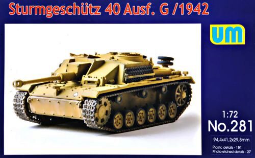 Unimodels UM281 Sturmgeschutz 40 Ausf.G, early
