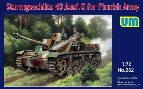 Unimodels UM282 Sturmgeschutz 40 Ausf.G for Finnish Army