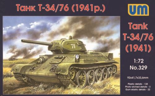 Unimodels UM329 Tank T-34/76 (1941)