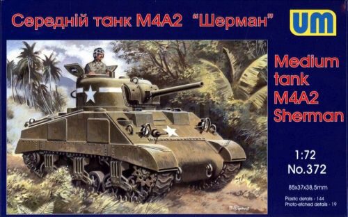 Unimodels UM372 M4A2 Sherman medium tank