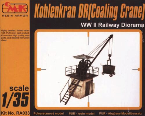CMK RA 033 Kohlenkran DR (Coaling Crane) WW II Railway Diorama