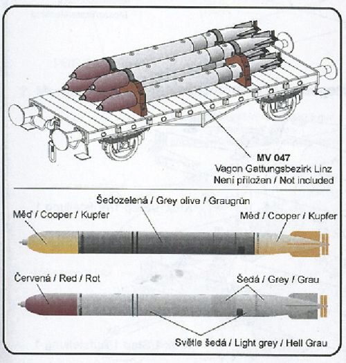 CMK ML80306 Torpedos und Zubehör