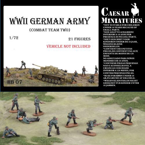 Caesar Miniatures HB07 WWII Germans Army (combat team two)
