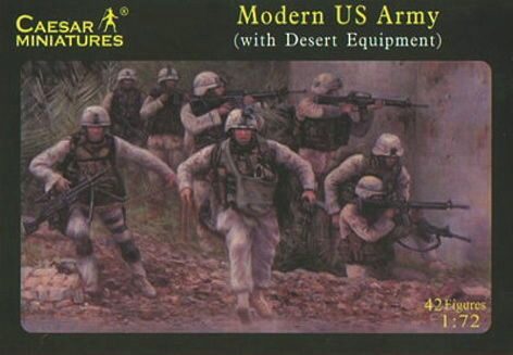 Caesar Miniatures H030 Modern US Army (with desert equipment)
