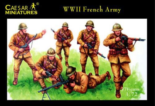 Caesar Miniatures H038 WWII French Army