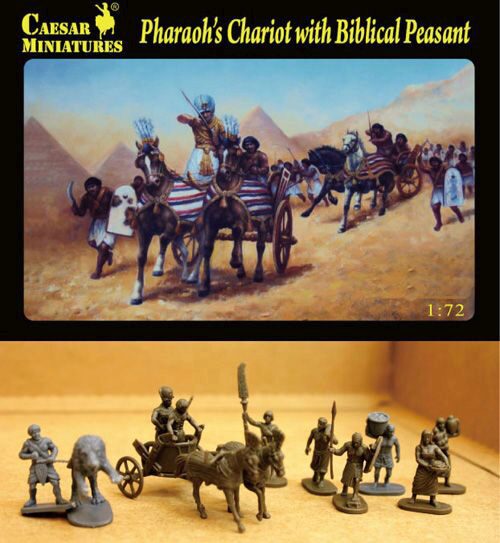 Caesar Miniatures H042 Pharaoh's Chariot with Biblical Peasant