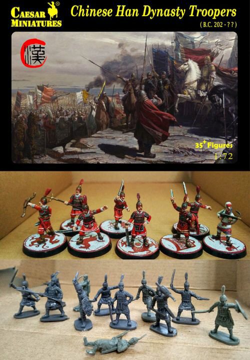 Caesar Miniatures H043 Chinese Han Dynasty Troopers