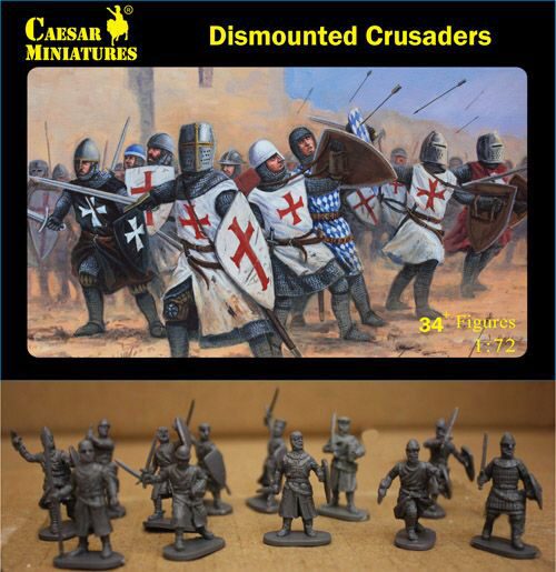 Caesar Miniatures H086 Dismounted Crusaders