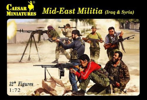 Caesar Miniatures H101 Mid-East Militia (Iraq & Syria)