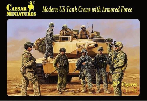 Caesar Miniatures H103 Modern US Tank Crews with Armored