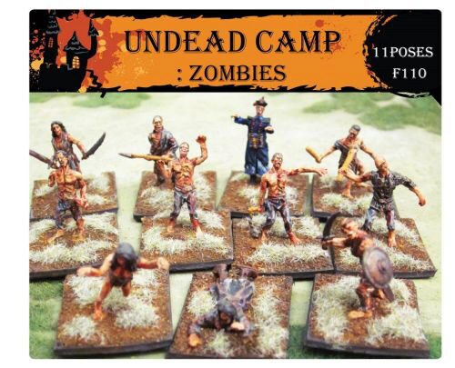 Caesar Miniatures F110 Undead Camp: Zombies