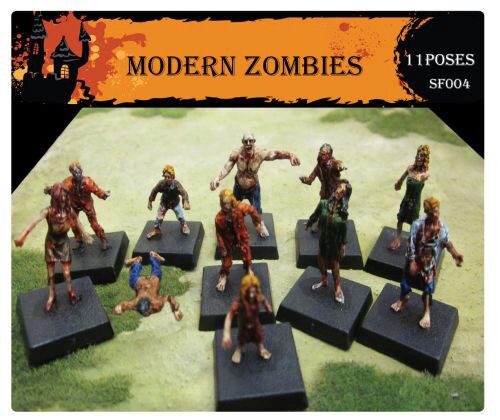 Caesar Miniatures SF004 Modern Zombies