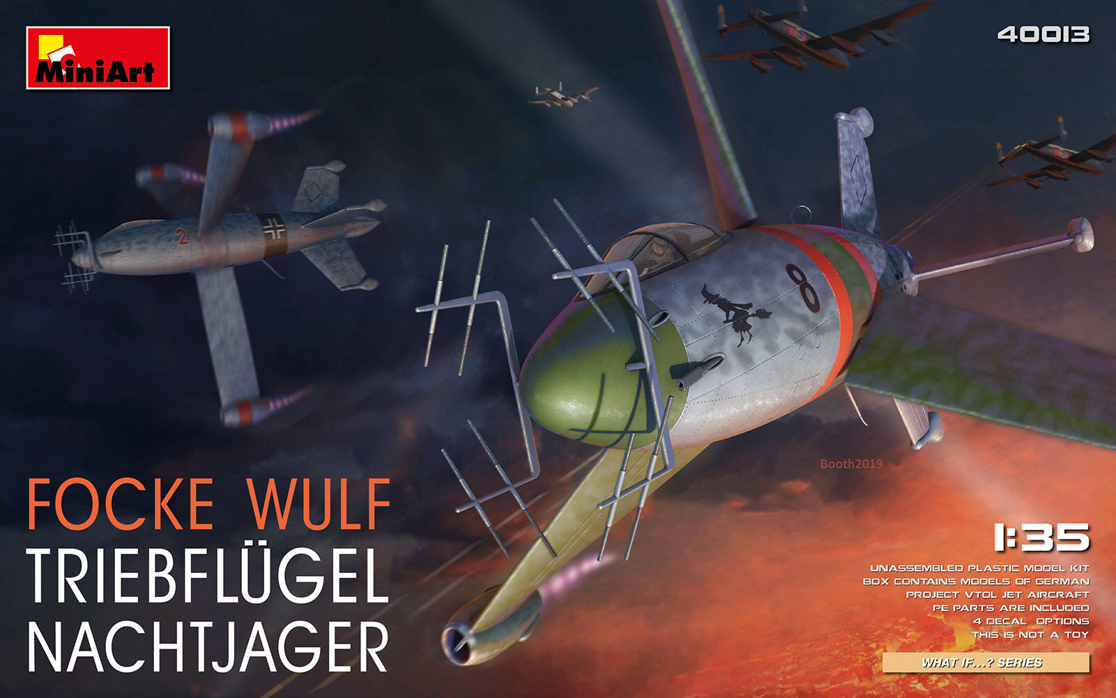 MiniArt 40013 Focke Wulf Triebflugel Nachtjager