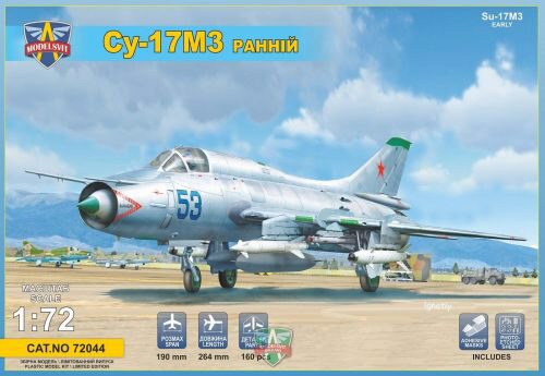 Modelsvit MSVIT72044 Sukhoi Su-17M3 Early vers. advanced fighter