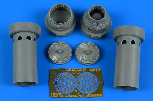 Aires 7374 F-14A Tomcat exhaust nozzles - varided position for Academy