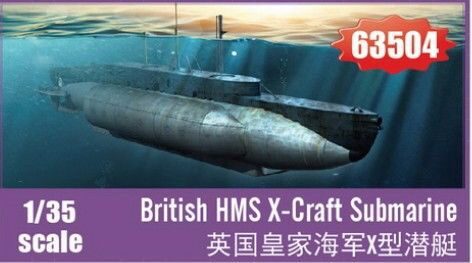 I LOVE KIT 63504 British HMS X-Craft Submarine
