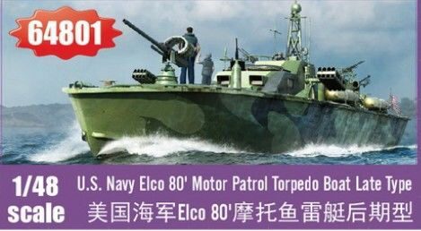 I LOVE KIT 64801 Elco 80 Motor Patrol Torpedo Boat Late Type