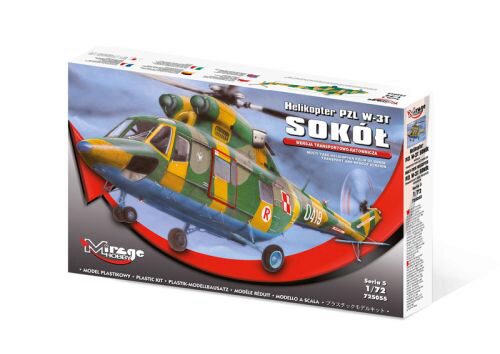 Mirage Hobby 725055 MULTI-TASK HELICOPTER PZL W-3T SOKOL(TRANSPORT AND RESCUE VERSION)