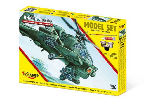 Mirage Hobby 872094 AH-64 A APACHE [MODEL SET]