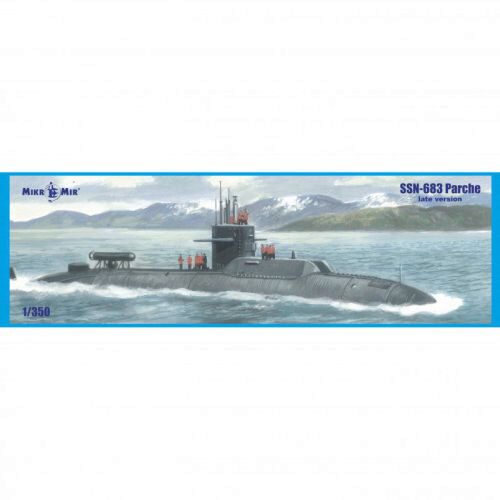 Micro Mir  AMP MM350-039 SSN-683 Parche (late version) submarine
