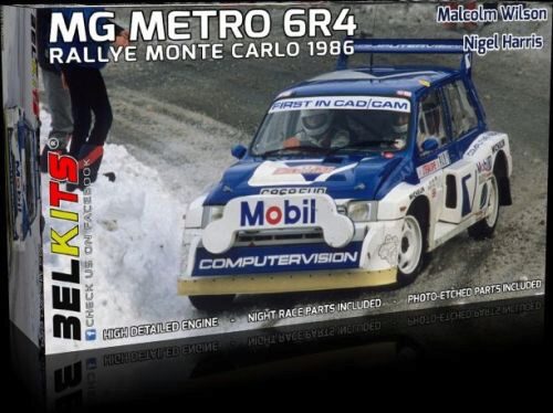 BELKITS BEL015 MG METRO 6R4,Rallye Monte Carlo 1986