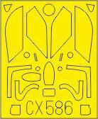 Eduard Accessories CX586 MiG-21PF for Eduard