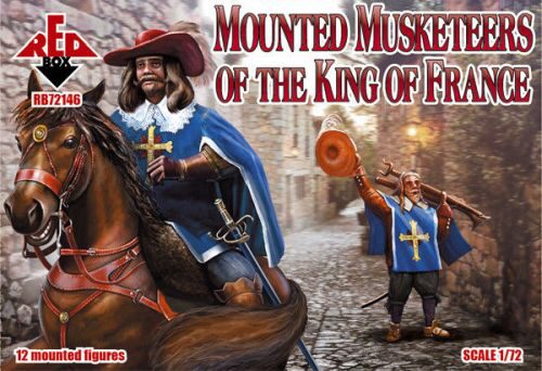 Red Box RB72146 Mounted Musketeers of the King of France