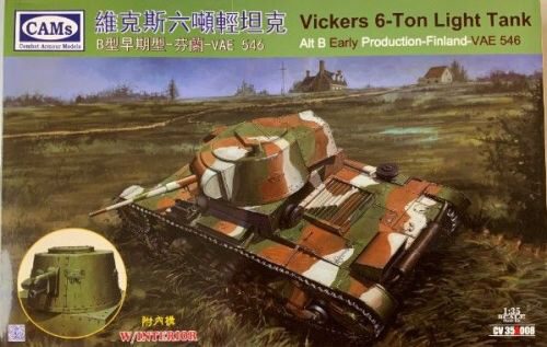 Riich Models CV35A008 Vickers 6-Ton Light Tank Alt B Early Produktion-Finland-VAE 546