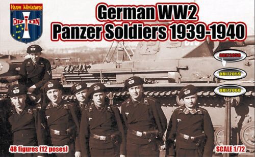 Orion ORI72058 WWII German Panzer Soldiers, 1939-1940