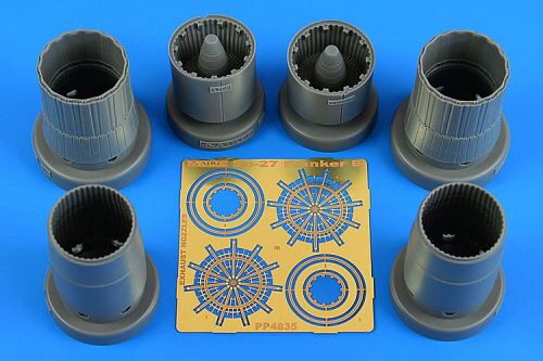 Aires 4835 Su-27 Flanker B exhaust nozzles for KITTY HAWK