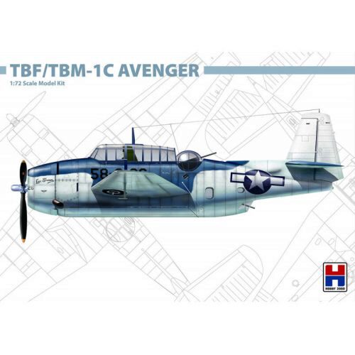 Hobby 2000 72009 TBF/TBM-1C Avenger