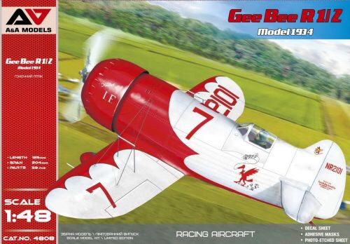 Modelsvit AAM4808 Gee Bee R1/R2 ( 1934-35 version) racing aircraft