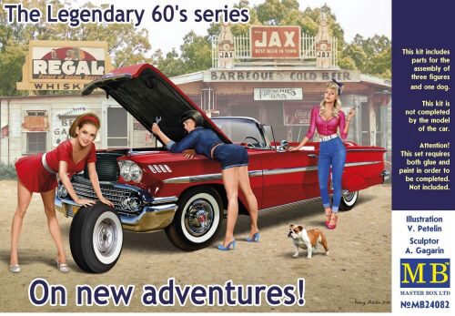 Master Box Ltd. MB24082 The Legendary 60s series. On new adventures!