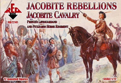 Red Box RB72141 Jacobite Rebellion.Jacobite Cavalry.Prince Lifeguard a.FitzJames Horse Regiment