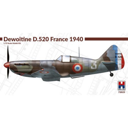 Hobby 2000 72025 Dewoitine D.520 France 1940