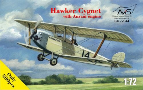 Avis AV72044 Hawker Cygnet with Anzani engine