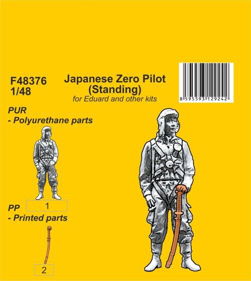 CMK F48376 Japanese Zero Pilot (Standing)