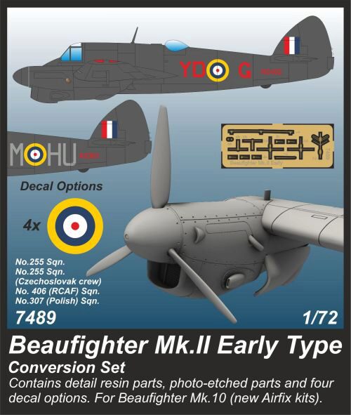 CMK 7489 Beaufighter Mk.II Early Type Conversion set