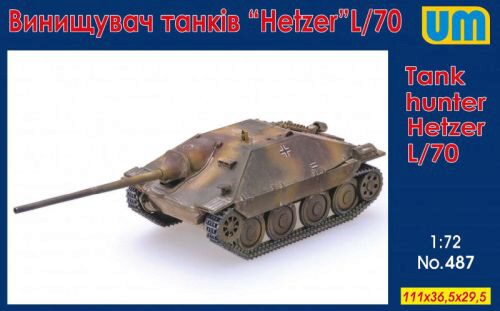 Unimodels UM487 Hetzer L/70 tank hunter