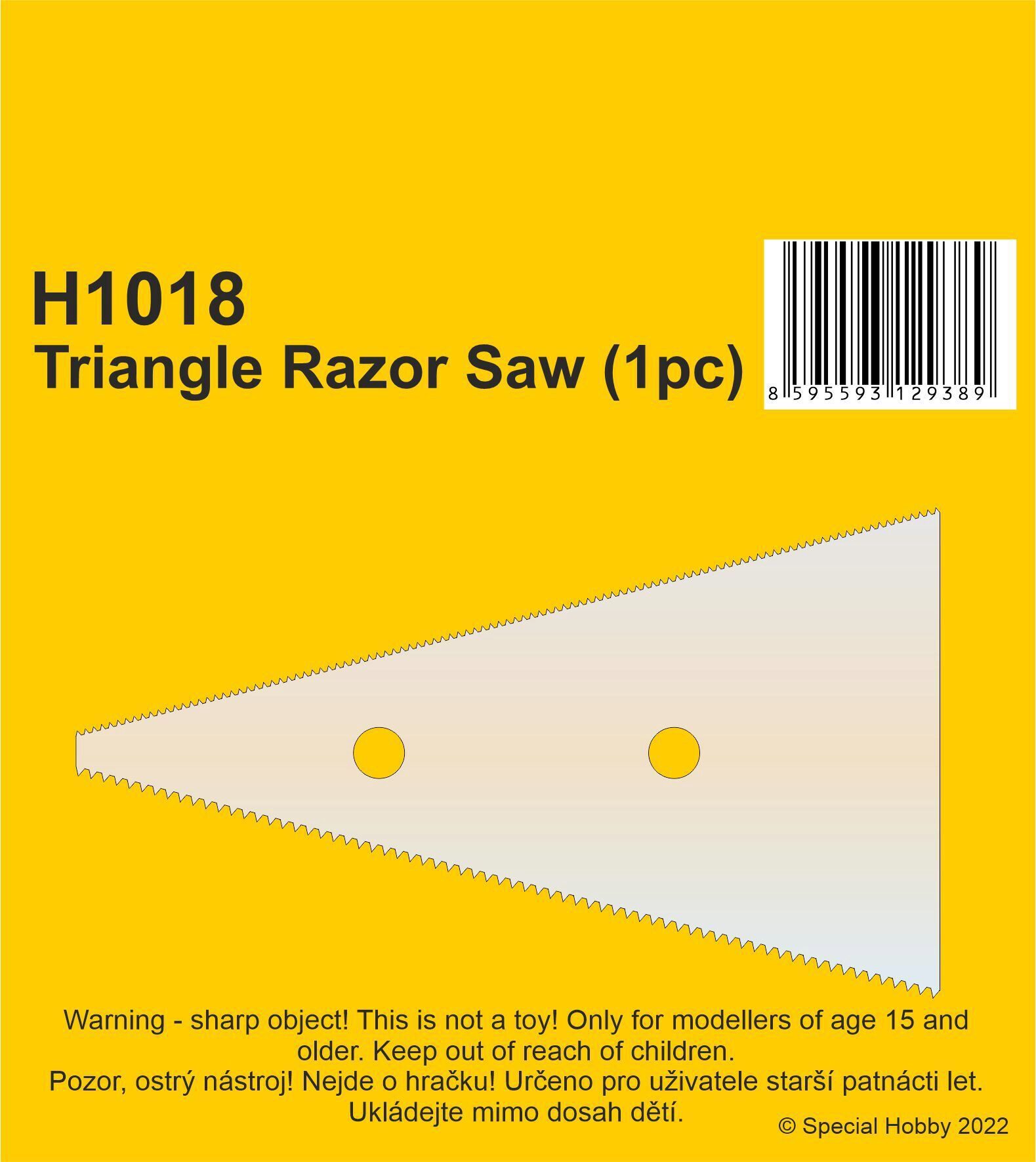 CMK 129-H1018 Triangle Razor Saw