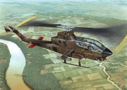 Special Hobby SH48230 AH-1G Cobra Over Vietnam with M-35 Gun System Hi-Tech Kit