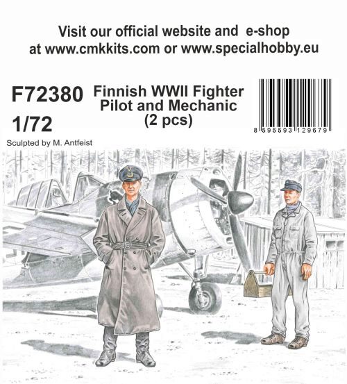 CMK 129-F72380 Finnish WWII Fighter Pilot and Mechanic