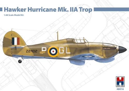 Hobby 2000 48016 Hawker Hurricane Mk.IIA Trop