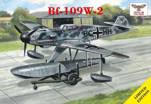 Modelsvit SVM-72039 Messerschmitt Bf.109 W-2(+beach trolley)