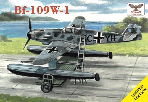 Modelsvit SVM-72032 Messerschmitt Bf.109W-1 + trolley