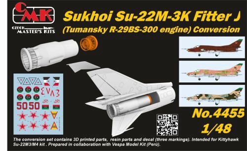 CMK 4455 Sukhoi Su-22M-3K Fitter J (Tumansky R-29BS-300 engine) Conversion