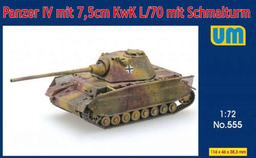 Unimodels UM555 Panzer IV mit 7.5cm KwK L/70 mit Schmalturm